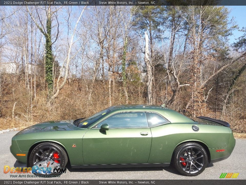 2021 Dodge Challenger R/T Scat Pack F8 Green / Black Photo #1