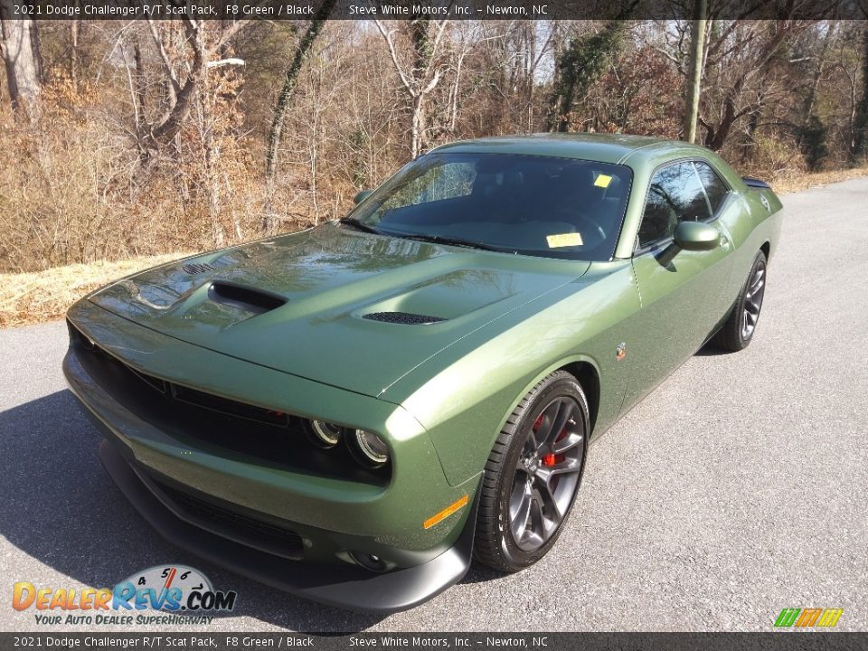 2021 Dodge Challenger R/T Scat Pack F8 Green / Black Photo #2