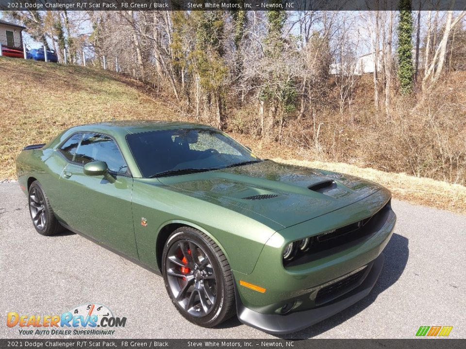 2021 Dodge Challenger R/T Scat Pack F8 Green / Black Photo #4