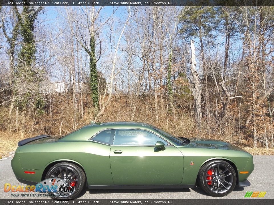 2021 Dodge Challenger R/T Scat Pack F8 Green / Black Photo #5