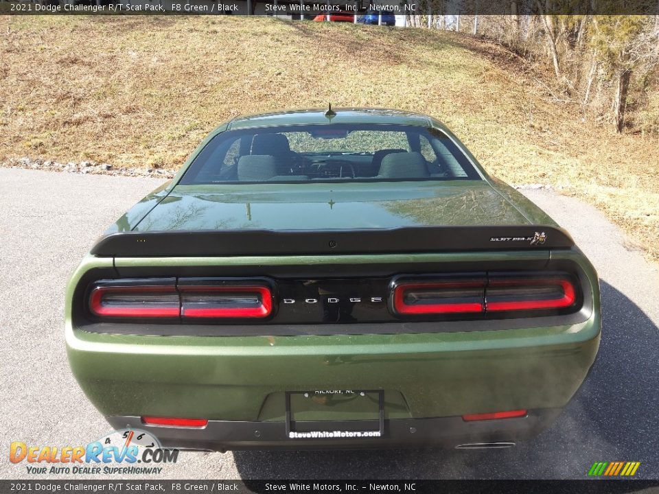 2021 Dodge Challenger R/T Scat Pack F8 Green / Black Photo #7