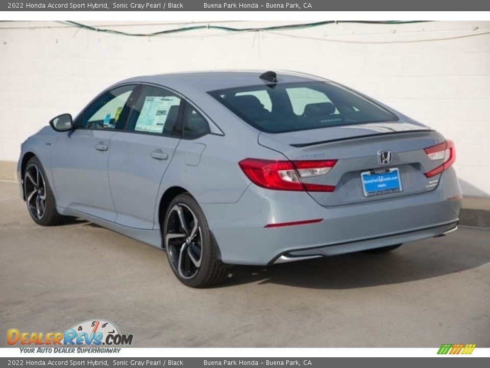 2022 Honda Accord Sport Hybrid Sonic Gray Pearl / Black Photo #2