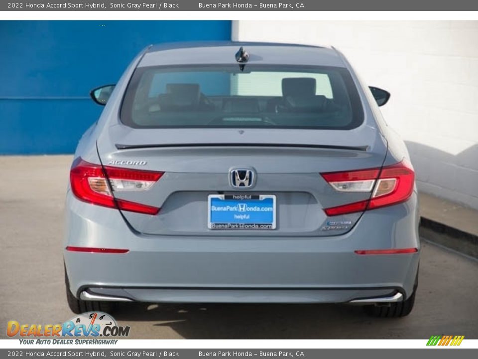 2022 Honda Accord Sport Hybrid Sonic Gray Pearl / Black Photo #5