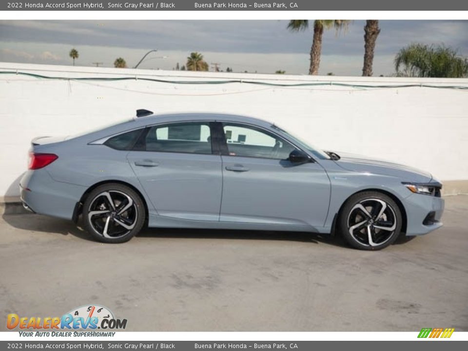 2022 Honda Accord Sport Hybrid Sonic Gray Pearl / Black Photo #8