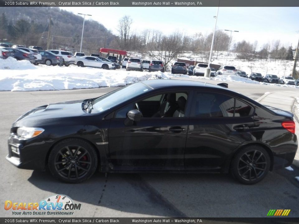 2018 Subaru WRX Premium Crystal Black Silica / Carbon Black Photo #12