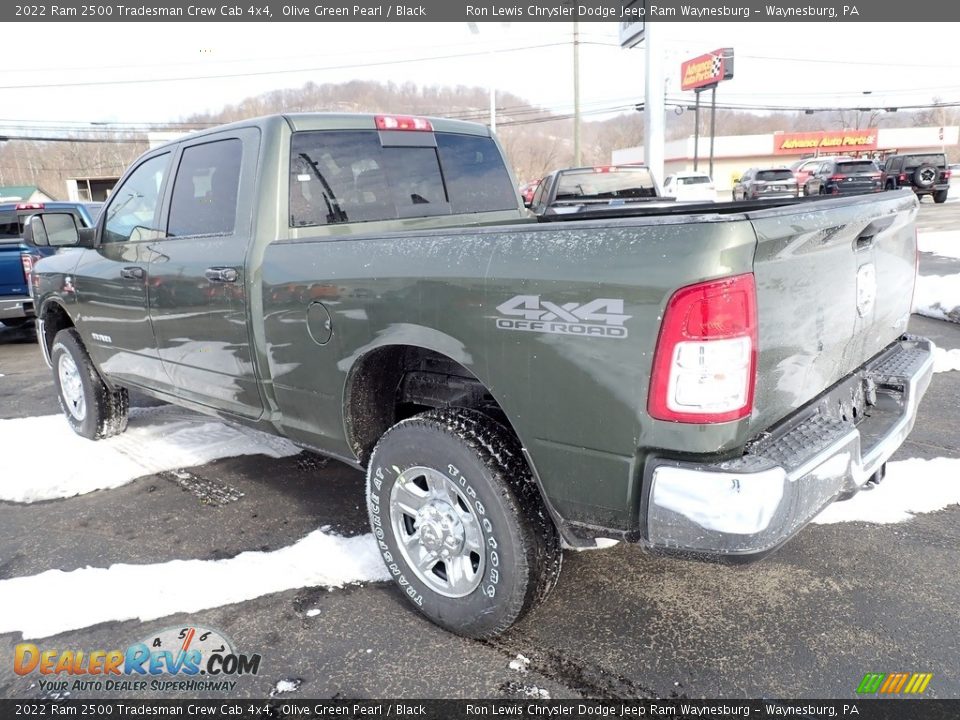 2022 Ram 2500 Tradesman Crew Cab 4x4 Olive Green Pearl / Black Photo #3