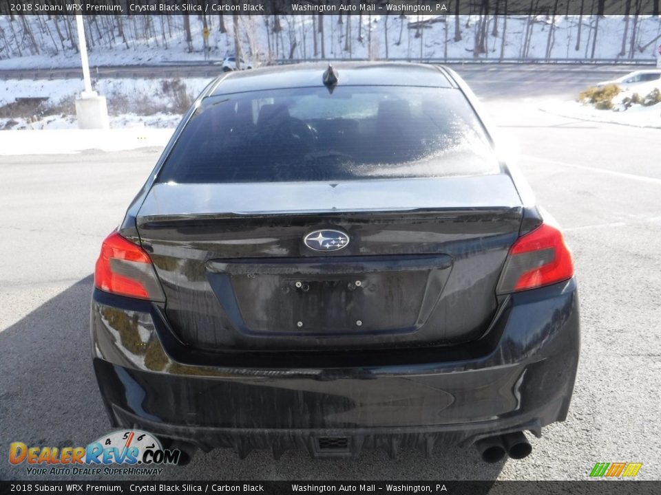 2018 Subaru WRX Premium Crystal Black Silica / Carbon Black Photo #14