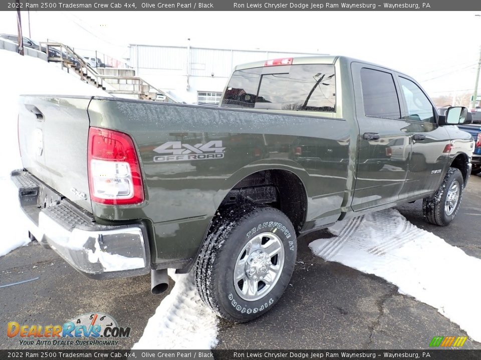 2022 Ram 2500 Tradesman Crew Cab 4x4 Olive Green Pearl / Black Photo #5