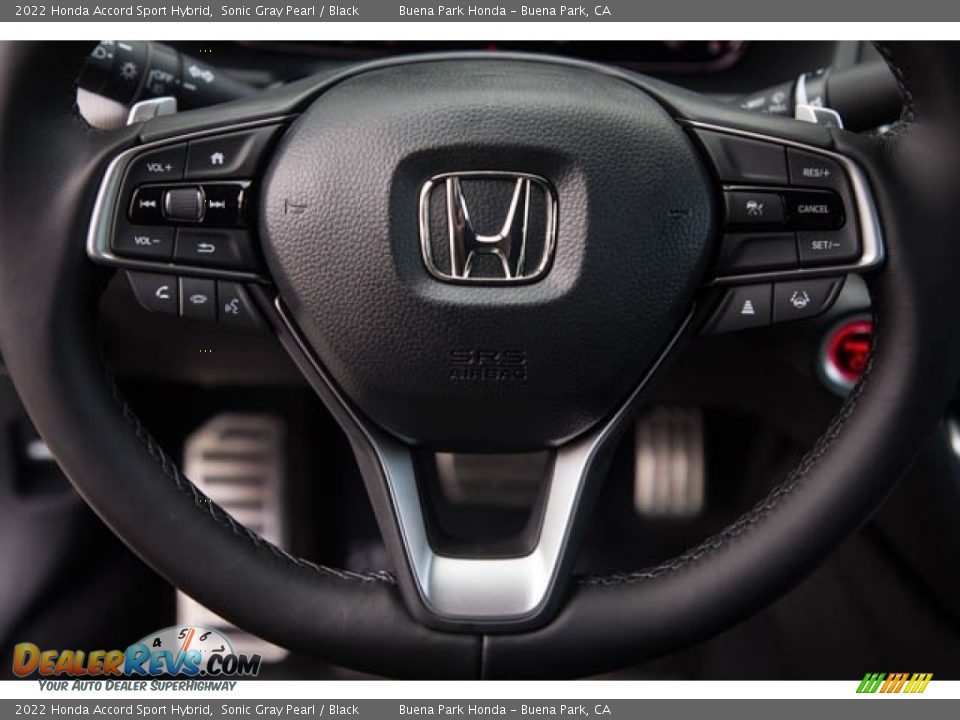 2022 Honda Accord Sport Hybrid Sonic Gray Pearl / Black Photo #19