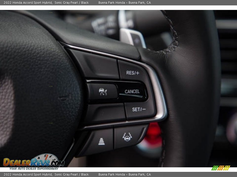 2022 Honda Accord Sport Hybrid Sonic Gray Pearl / Black Photo #21