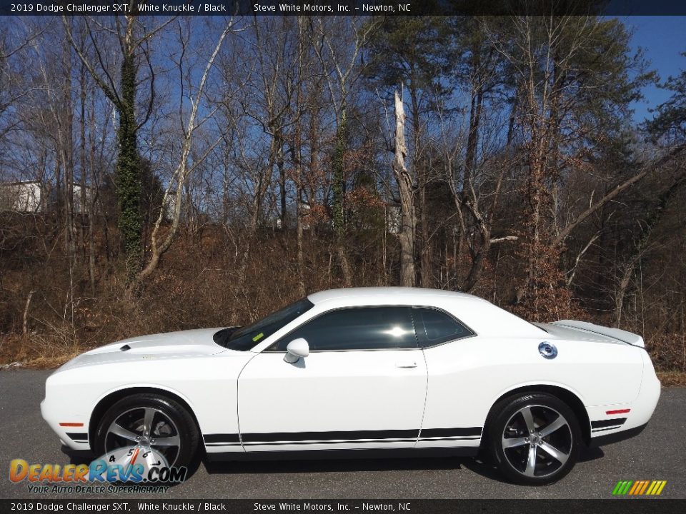 2019 Dodge Challenger SXT White Knuckle / Black Photo #1