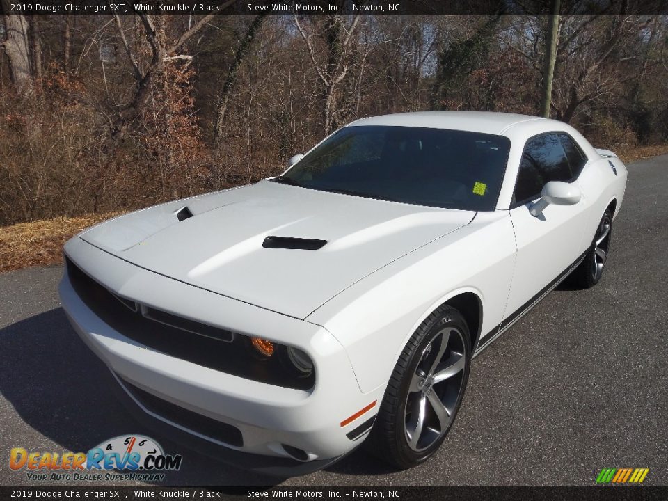 2019 Dodge Challenger SXT White Knuckle / Black Photo #3