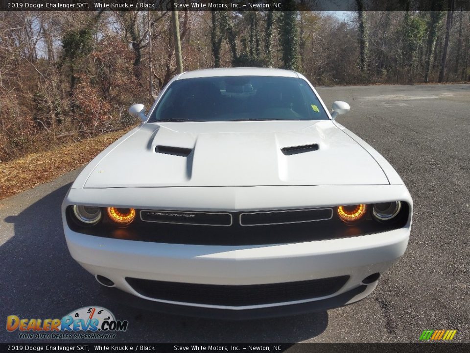 2019 Dodge Challenger SXT White Knuckle / Black Photo #4