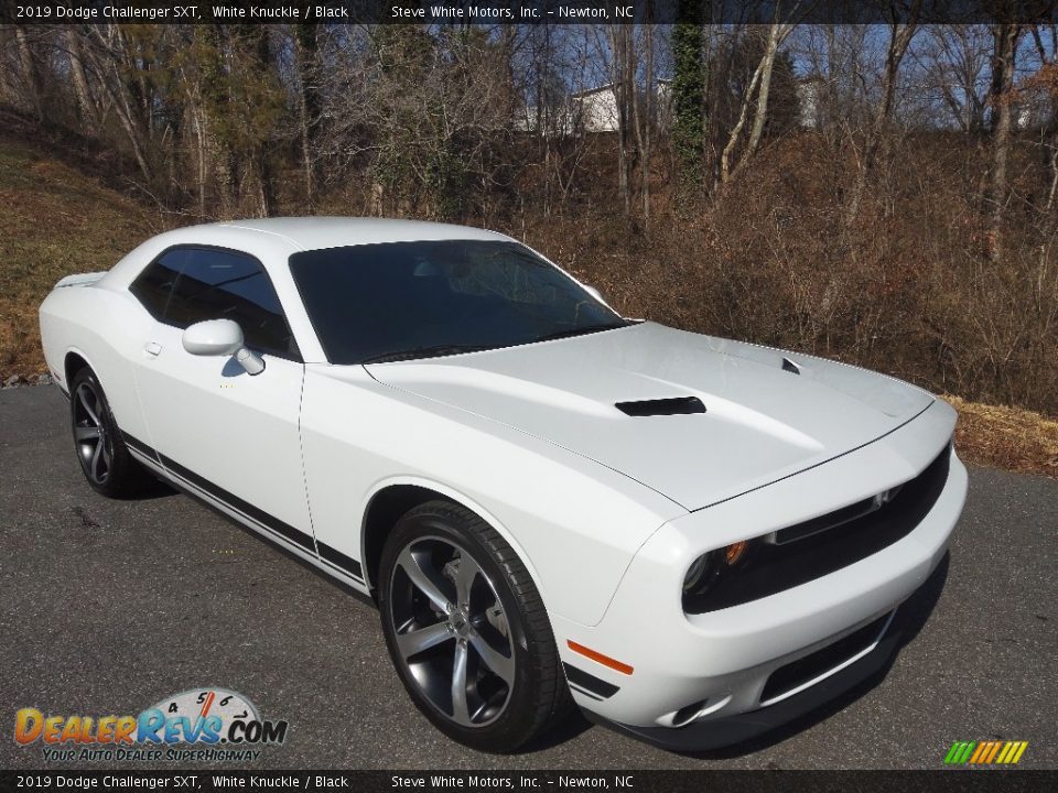 2019 Dodge Challenger SXT White Knuckle / Black Photo #5