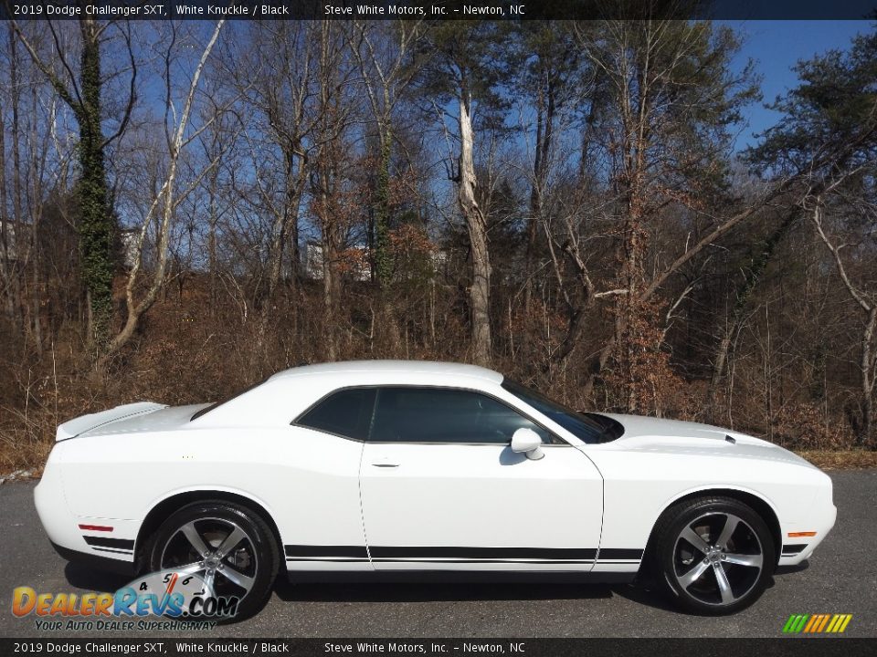 2019 Dodge Challenger SXT White Knuckle / Black Photo #6