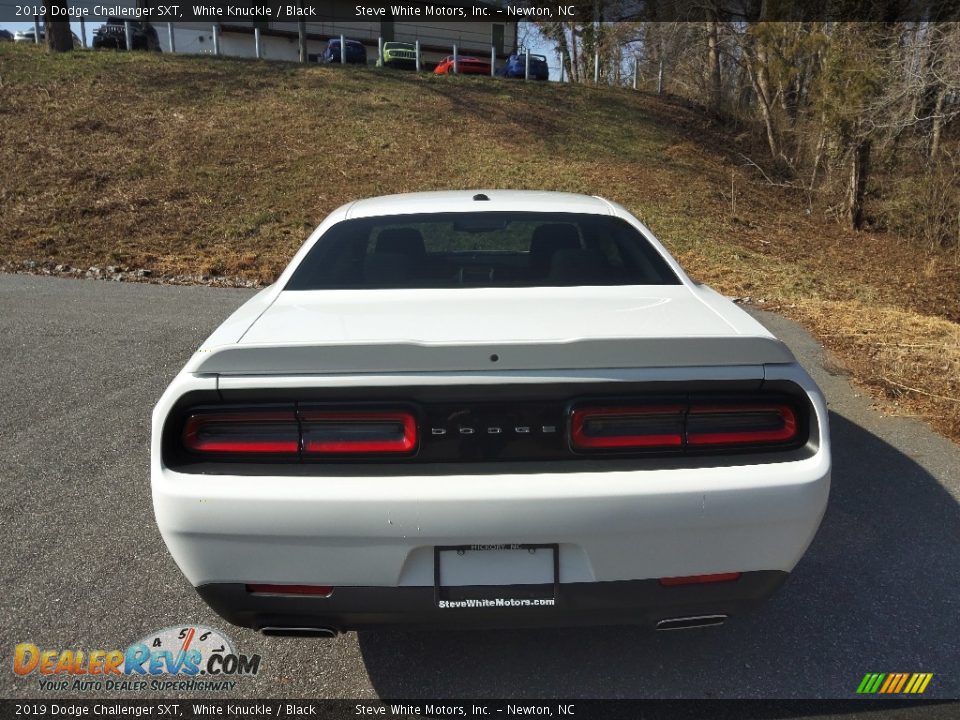 2019 Dodge Challenger SXT White Knuckle / Black Photo #8