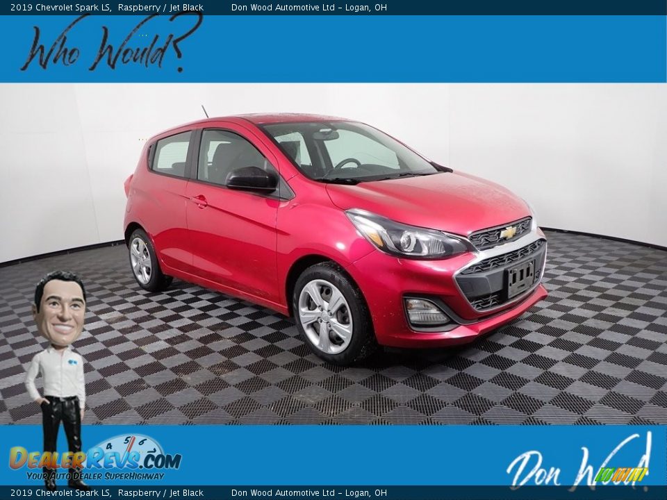 2019 Chevrolet Spark LS Raspberry / Jet Black Photo #1