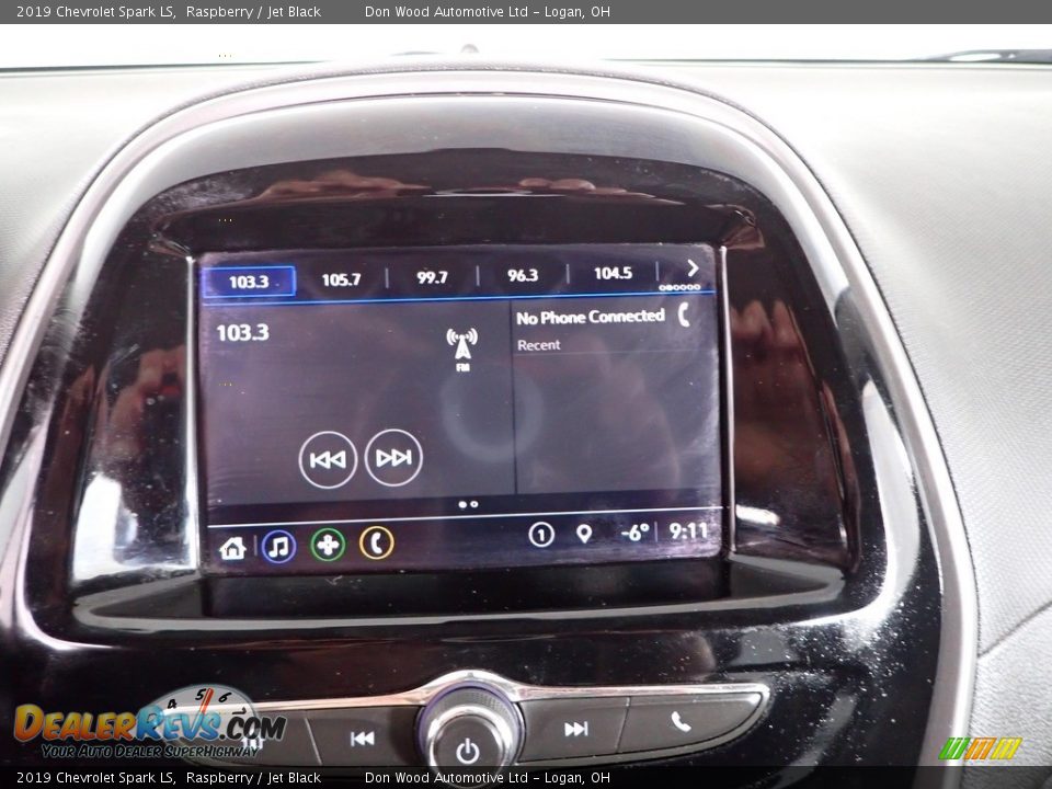 2019 Chevrolet Spark LS Raspberry / Jet Black Photo #2