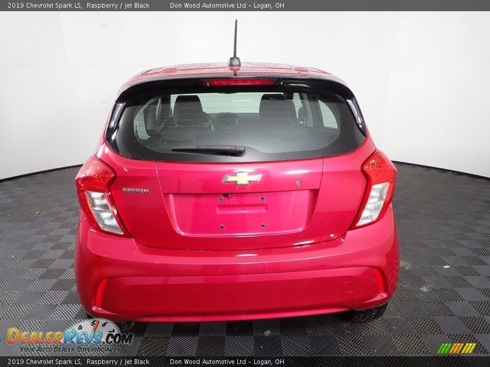 2019 Chevrolet Spark LS Raspberry / Jet Black Photo #9