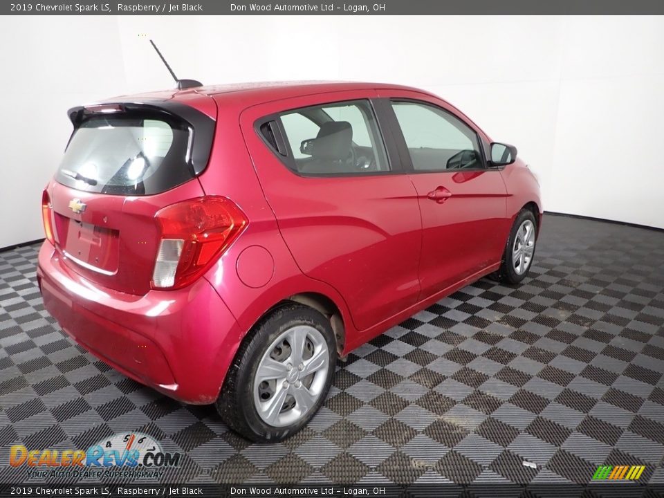 2019 Chevrolet Spark LS Raspberry / Jet Black Photo #12