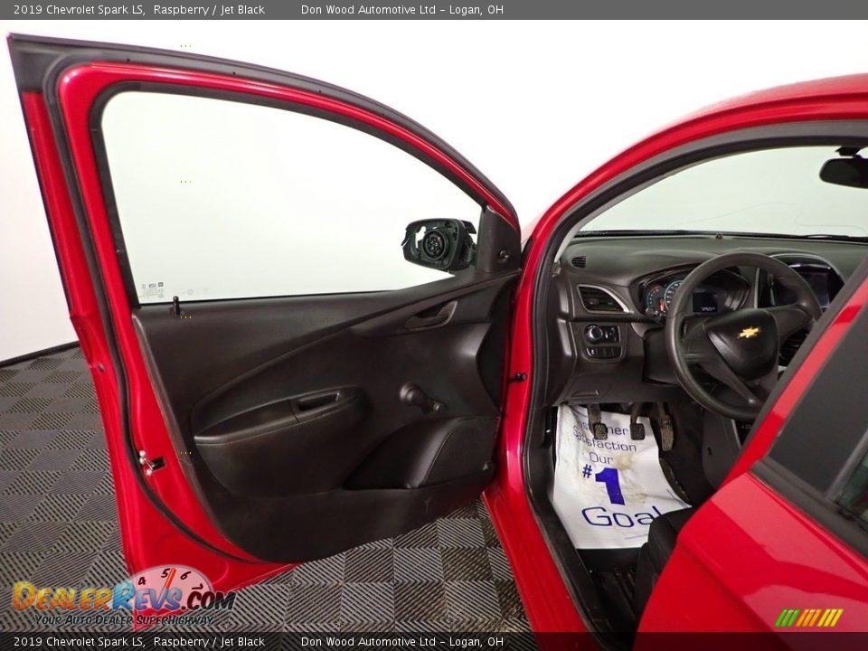 2019 Chevrolet Spark LS Raspberry / Jet Black Photo #13