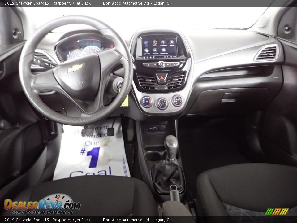 2019 Chevrolet Spark LS Raspberry / Jet Black Photo #25