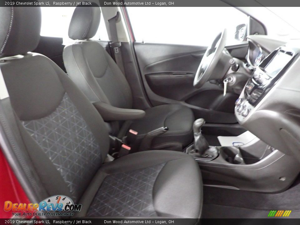 2019 Chevrolet Spark LS Raspberry / Jet Black Photo #27