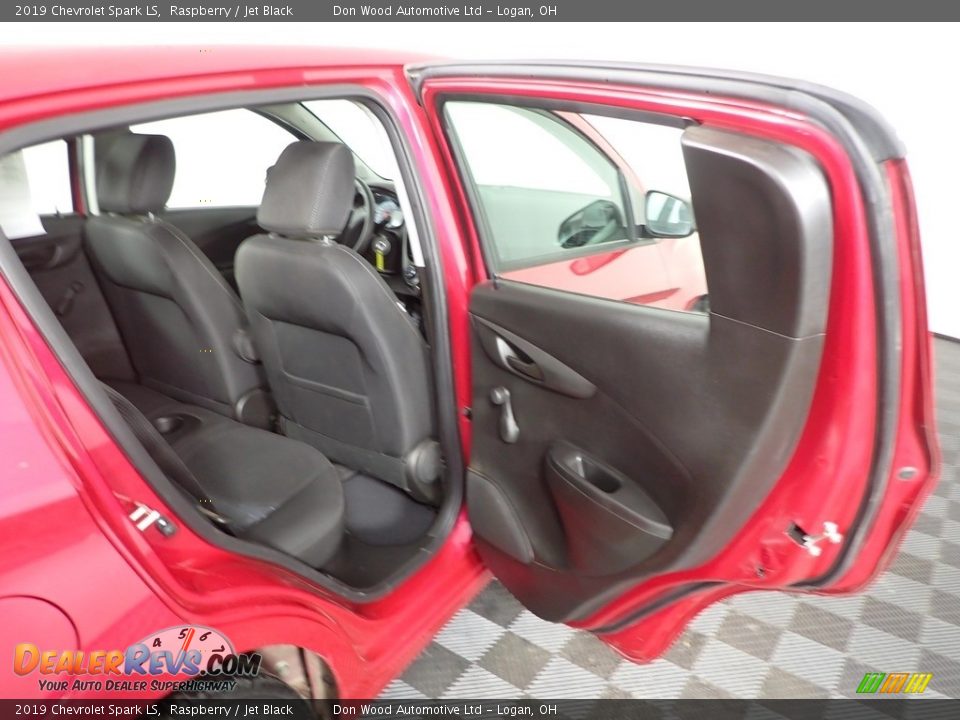 2019 Chevrolet Spark LS Raspberry / Jet Black Photo #28