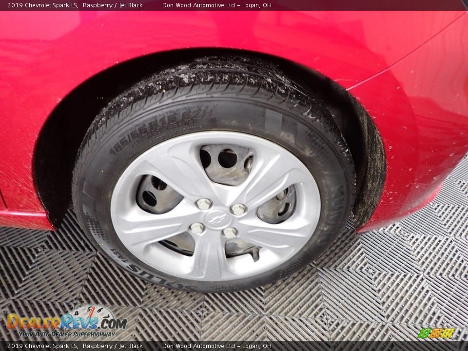 2019 Chevrolet Spark LS Raspberry / Jet Black Photo #30