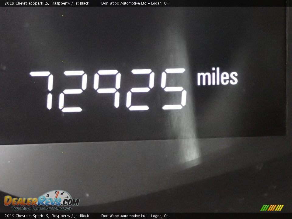 2019 Chevrolet Spark LS Raspberry / Jet Black Photo #31