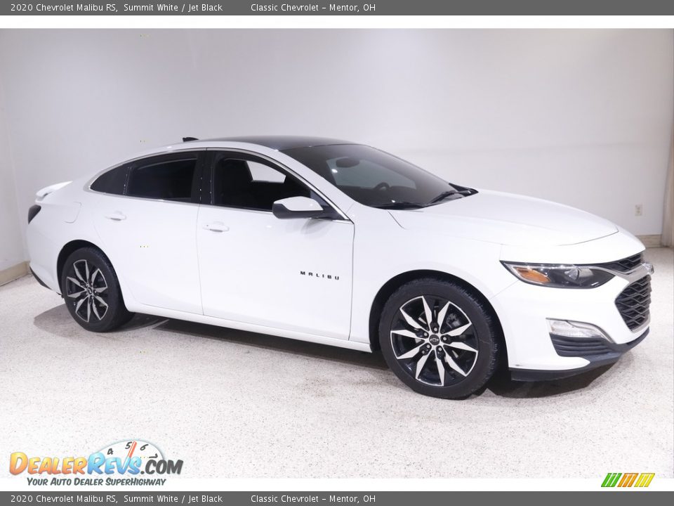 Summit White 2020 Chevrolet Malibu RS Photo #1