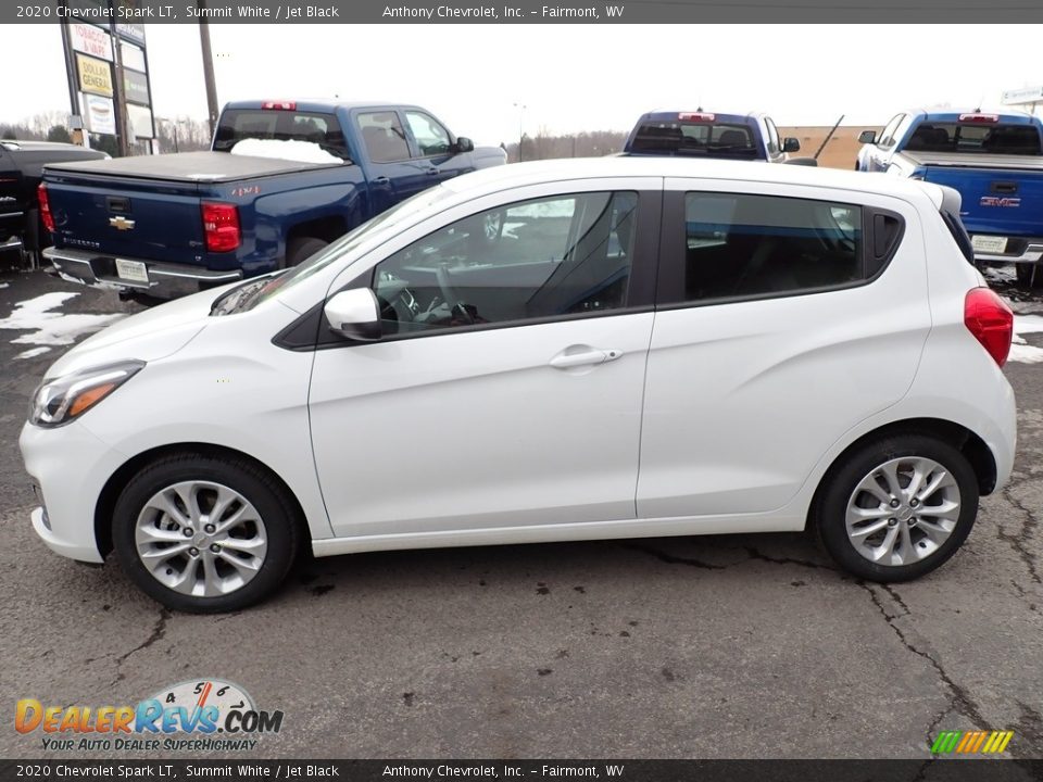 2020 Chevrolet Spark LT Summit White / Jet Black Photo #7