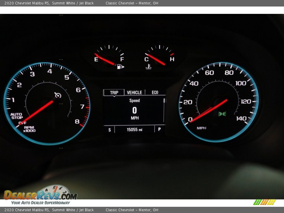 2020 Chevrolet Malibu RS Gauges Photo #8