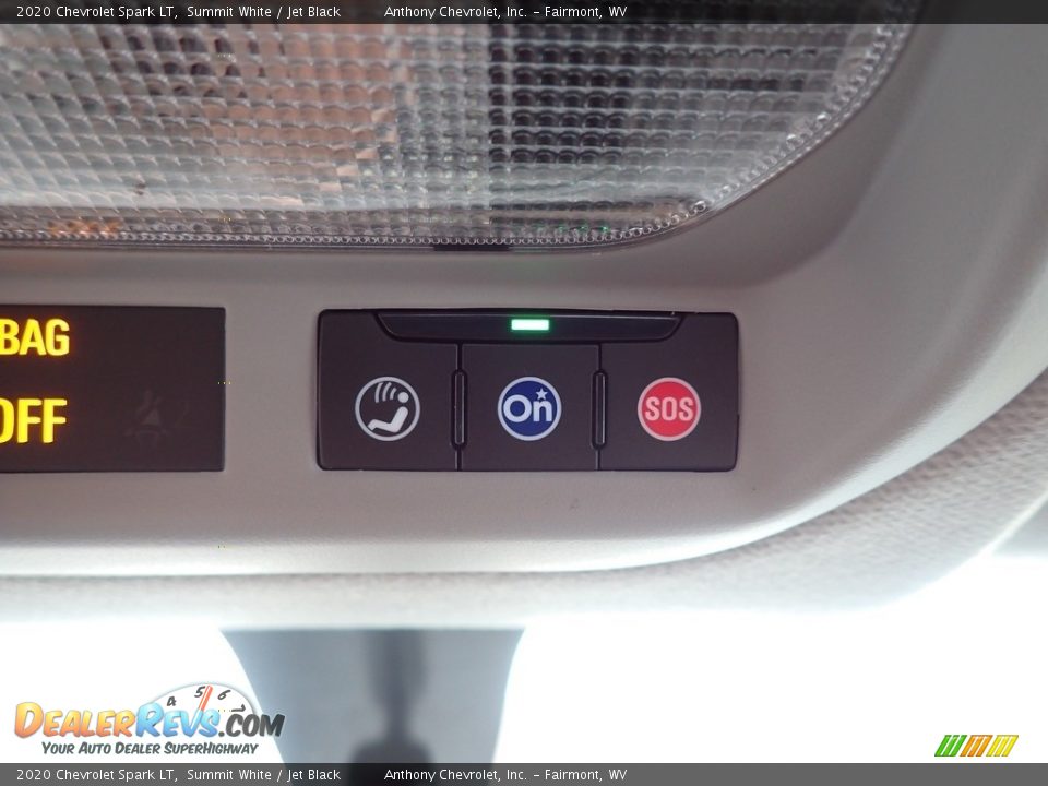 2020 Chevrolet Spark LT Summit White / Jet Black Photo #17
