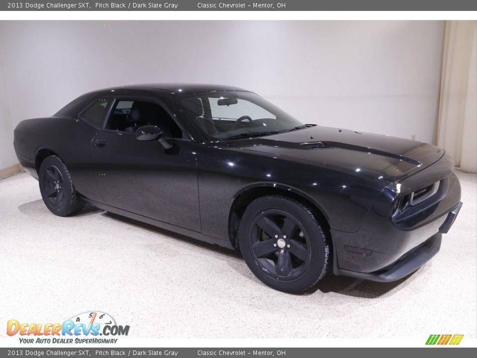 2013 Dodge Challenger SXT Pitch Black / Dark Slate Gray Photo #1