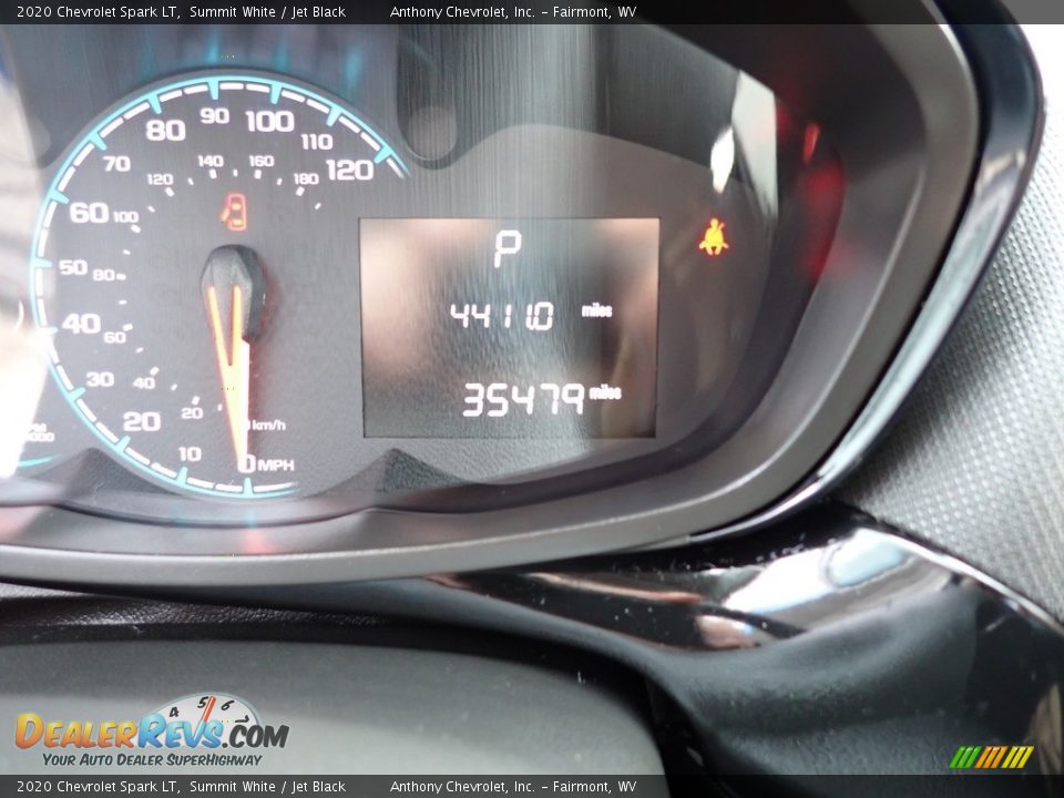2020 Chevrolet Spark LT Summit White / Jet Black Photo #20