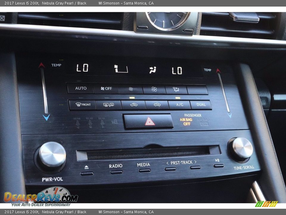 Controls of 2017 Lexus IS 200t Photo #24