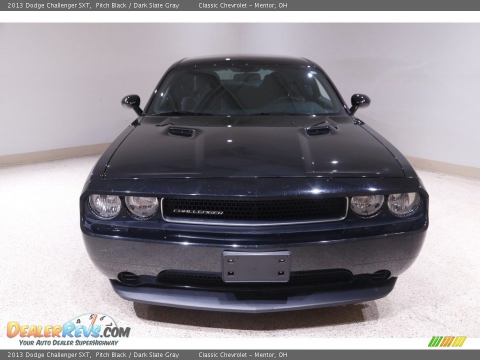 2013 Dodge Challenger SXT Pitch Black / Dark Slate Gray Photo #2