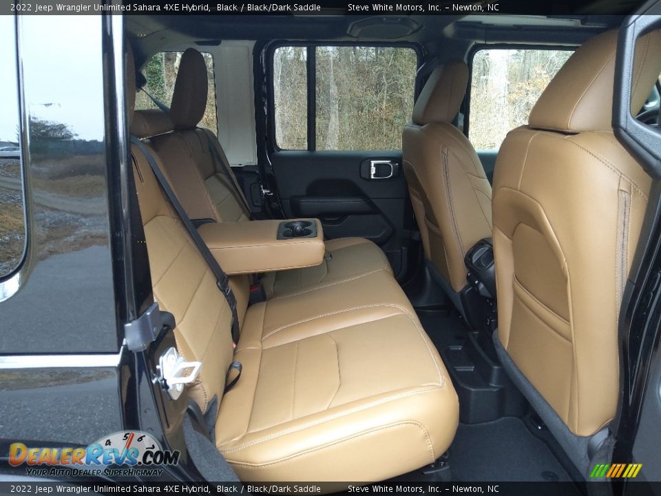 Rear Seat of 2022 Jeep Wrangler Unlimited Sahara 4XE Hybrid Photo #18