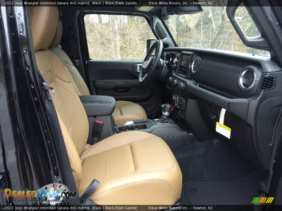 Front Seat of 2022 Jeep Wrangler Unlimited Sahara 4XE Hybrid Photo #19