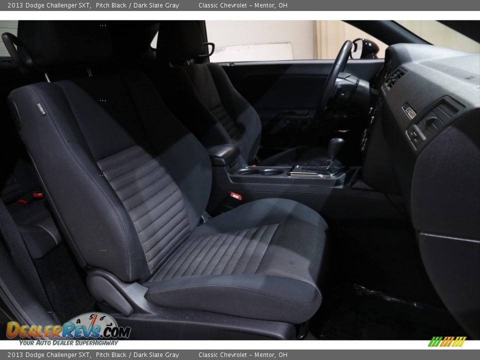 2013 Dodge Challenger SXT Pitch Black / Dark Slate Gray Photo #11