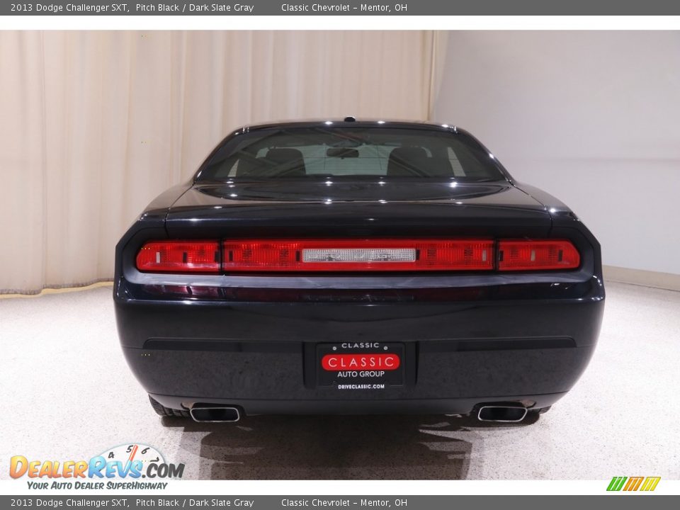 2013 Dodge Challenger SXT Pitch Black / Dark Slate Gray Photo #14