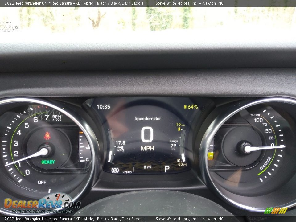 2022 Jeep Wrangler Unlimited Sahara 4XE Hybrid Gauges Photo #24