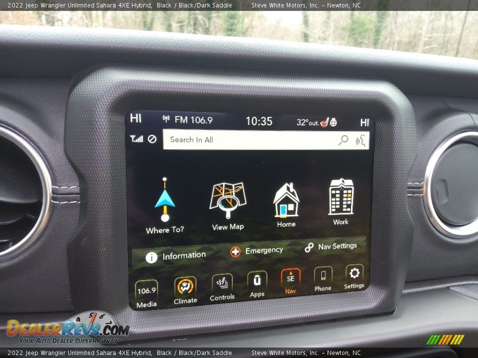 Controls of 2022 Jeep Wrangler Unlimited Sahara 4XE Hybrid Photo #27