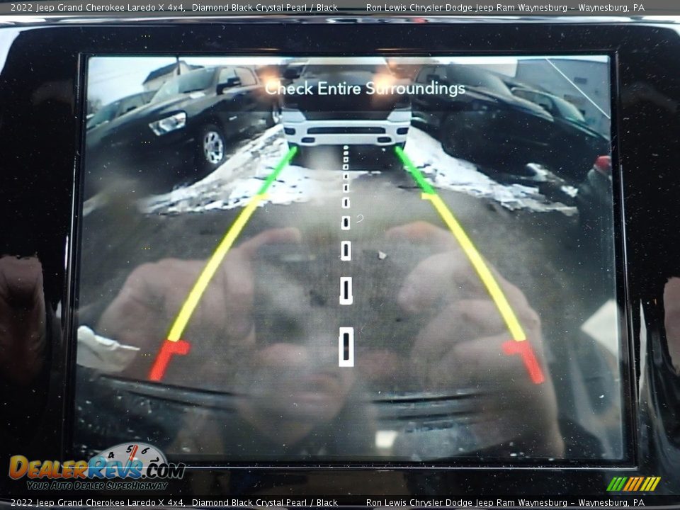 2022 Jeep Grand Cherokee Laredo X 4x4 Diamond Black Crystal Pearl / Black Photo #19