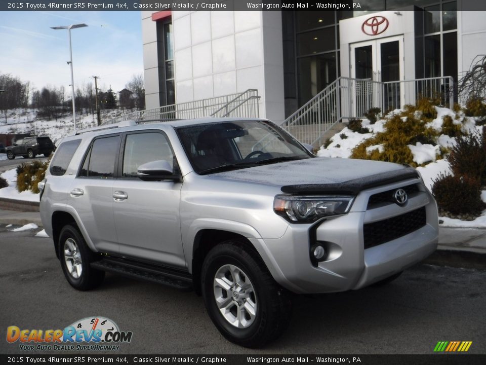 2015 Toyota 4Runner SR5 Premium 4x4 Classic Silver Metallic / Graphite Photo #1