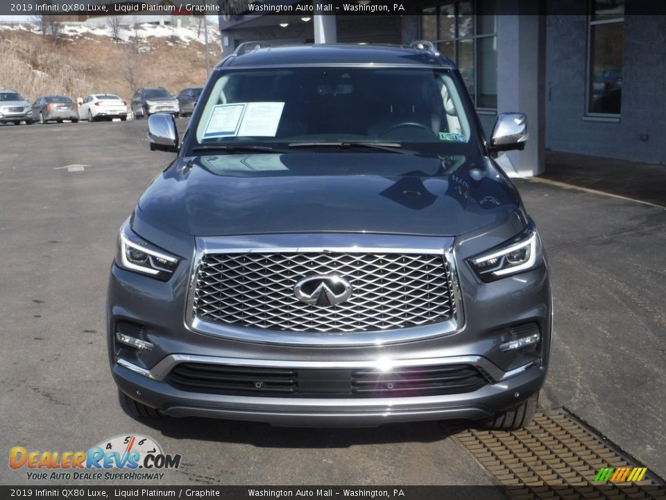 2019 Infiniti QX80 Luxe Liquid Platinum / Graphite Photo #6