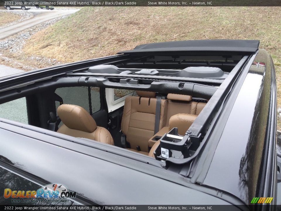 Sunroof of 2022 Jeep Wrangler Unlimited Sahara 4XE Hybrid Photo #36