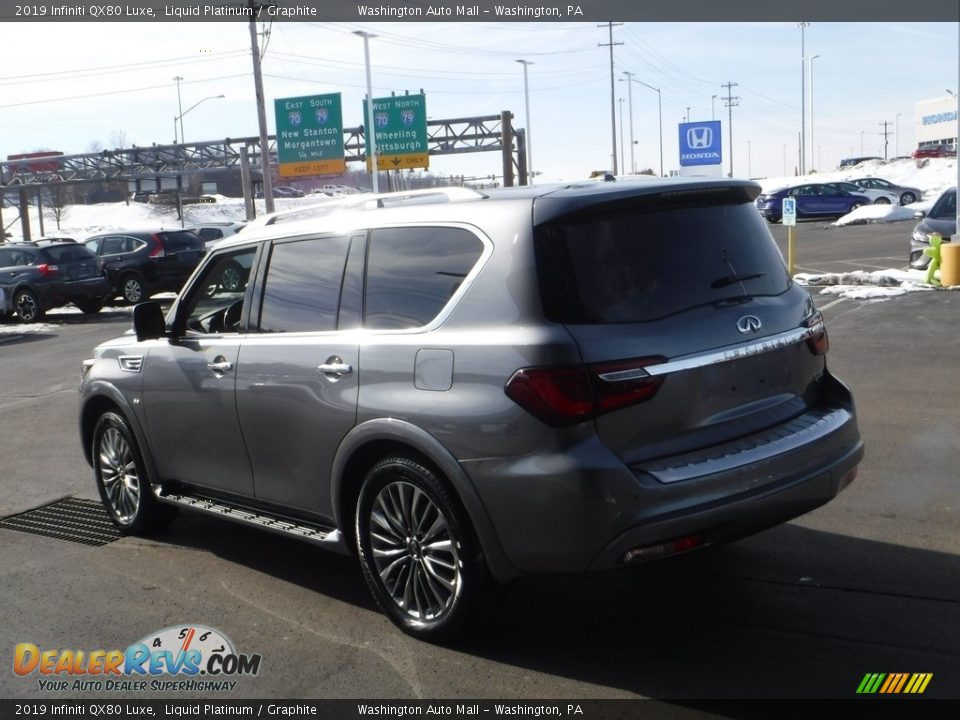 2019 Infiniti QX80 Luxe Liquid Platinum / Graphite Photo #9