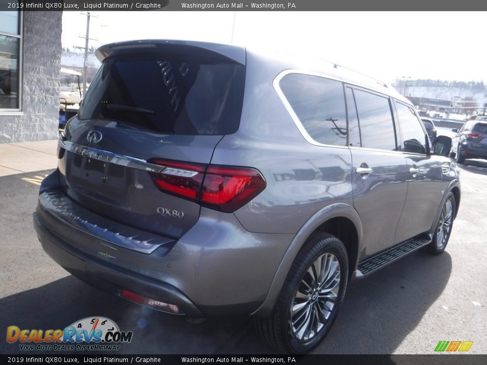 2019 Infiniti QX80 Luxe Liquid Platinum / Graphite Photo #11